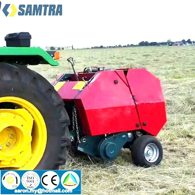 Factory!! Round Silage Hay Baler Machine for Tractor