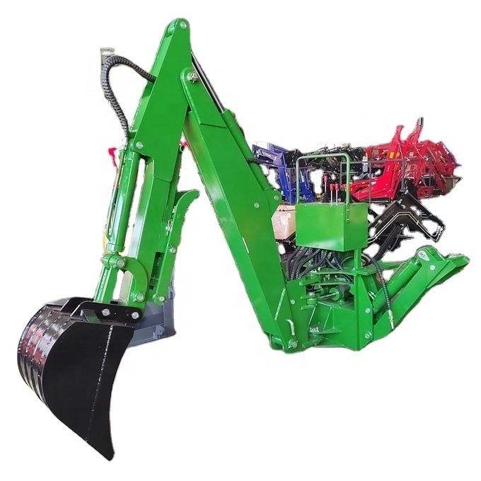 Efficient!! lawn tractor backhoe /ATV mini backhoe excavator low price