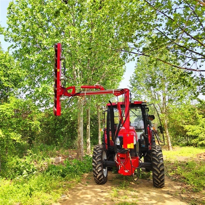 Tractor flail hedge trimmer  tree hedge cutter pruner machine prices  brush cutter