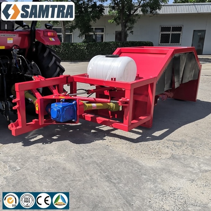 High Efficient Tractor powered Compost Turner for sale/ 2m width Compost Turner