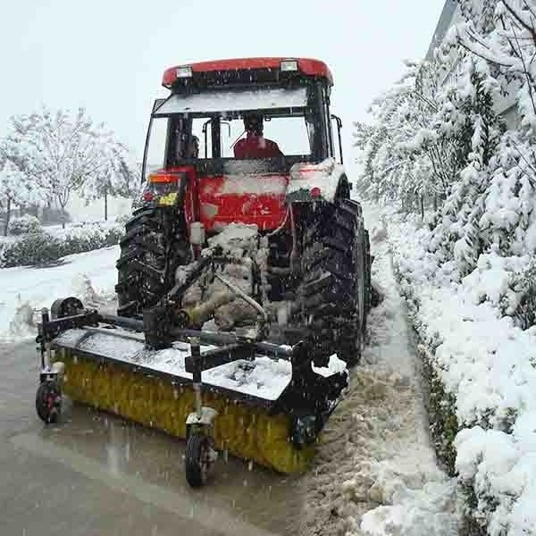 High Quality tractor 3 point hitch snow broom sweeper, tractor snow sweeper