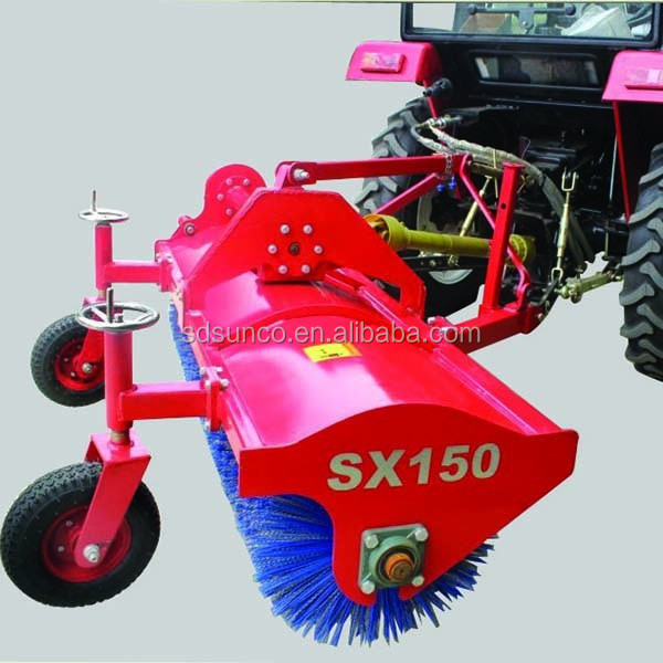 hot sale tractor 3 point hitch snow sweeper/snow sweeper/ snow broom sweeper