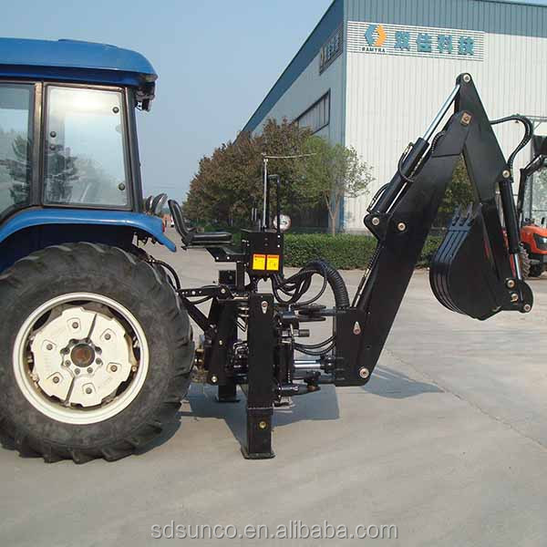 farm machine tractor backhoe Towable backhoe ,side shift backhoe hot on sale