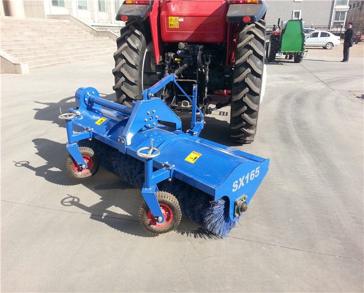 Tractor rear PTO road  sweeper rear 3-point hitch snow sweeper