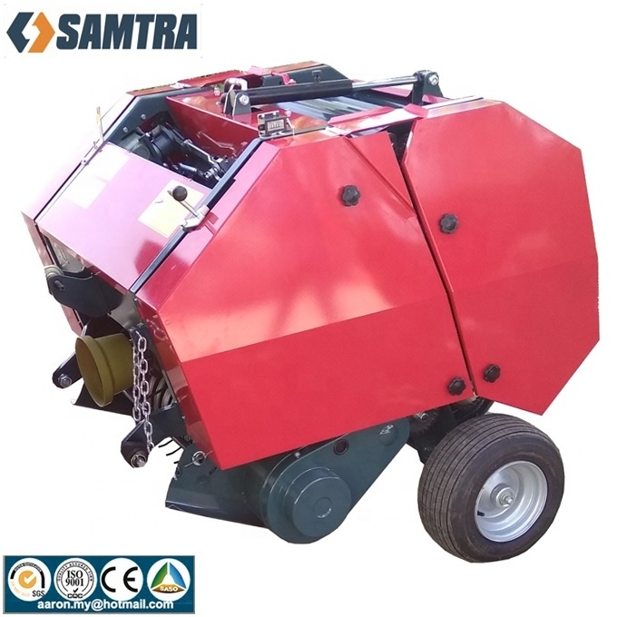 Tractor PTO Drive Mini Silage Grass Forage Round Hay Baler