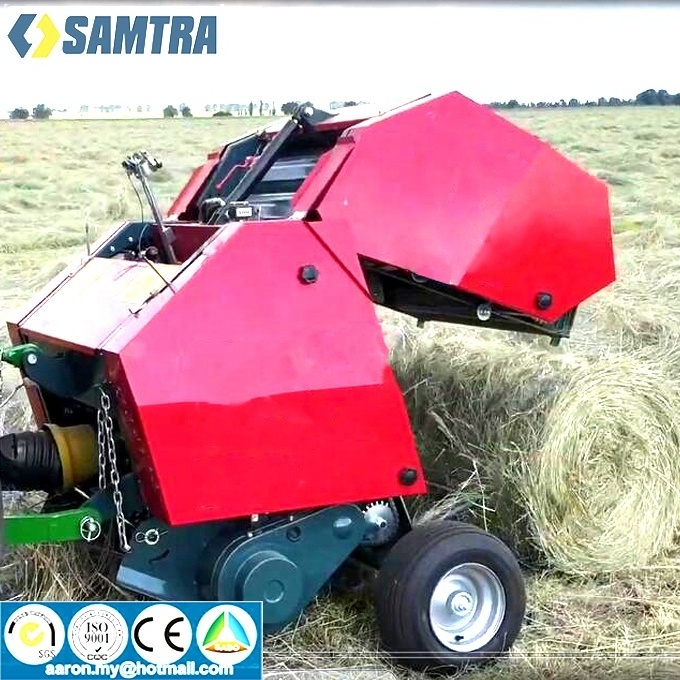 Mini 0870 Rice Straw Round Baler Forage Grass Baler Hay Baler for Sale