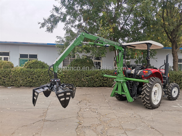 50hp lovol tractor oil palm fruit harvesting machine