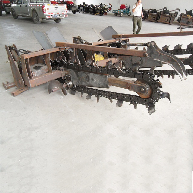 3 point hitch tractor Chainsaw ditcher trencher