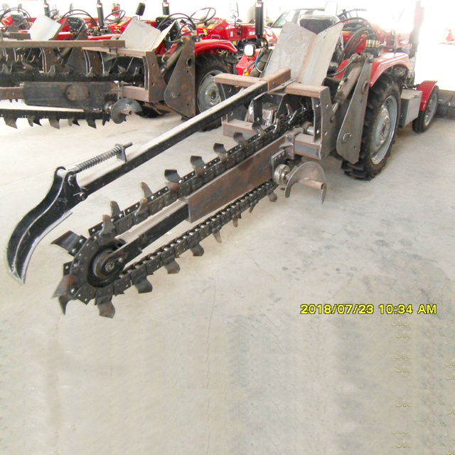 3 point hitch tractor Chainsaw ditcher trencher