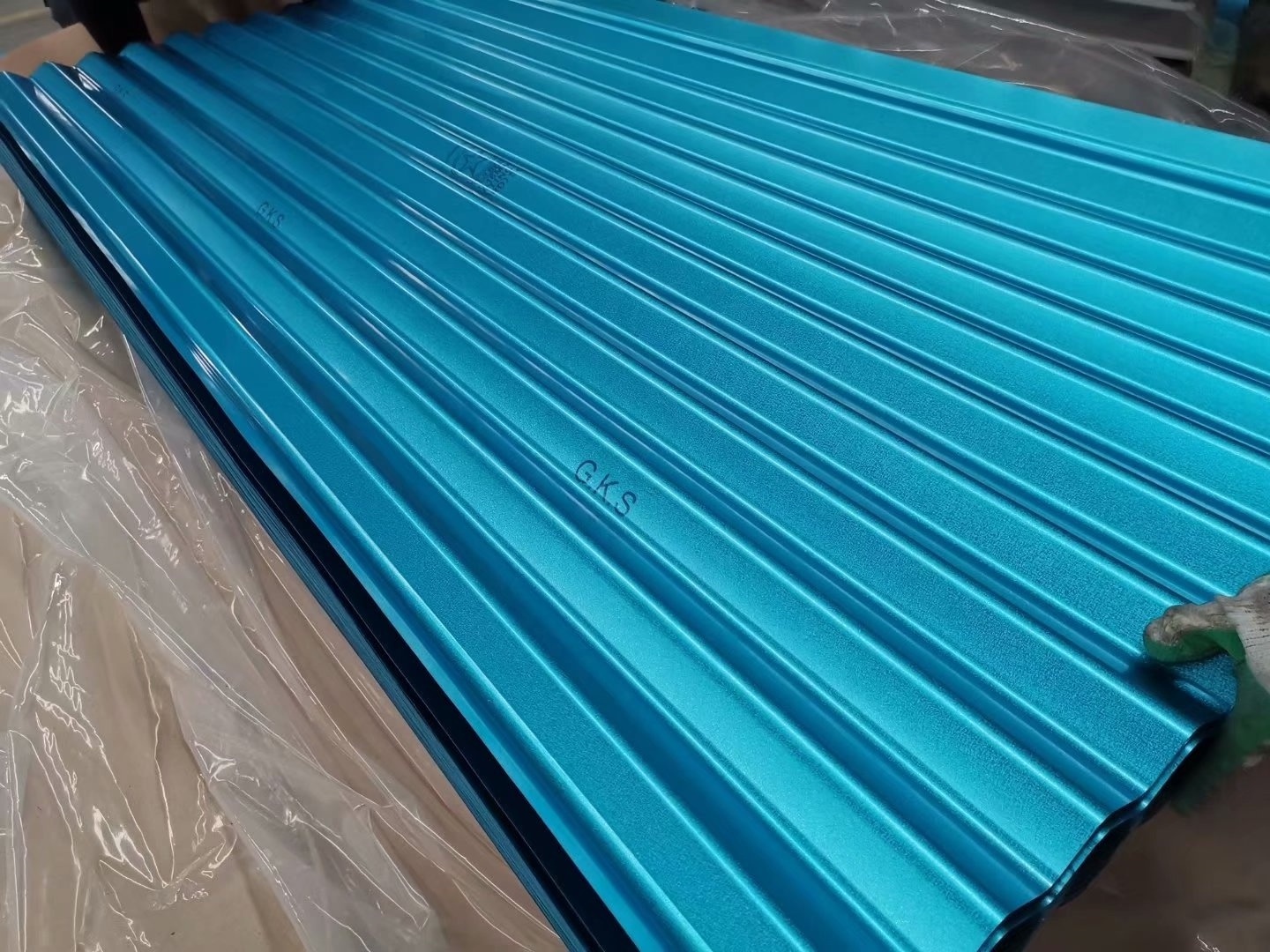 DX51D Aluzinc AZ150g Galvalume Zinc Corrugated Galvalume Steel Roofing Sheets