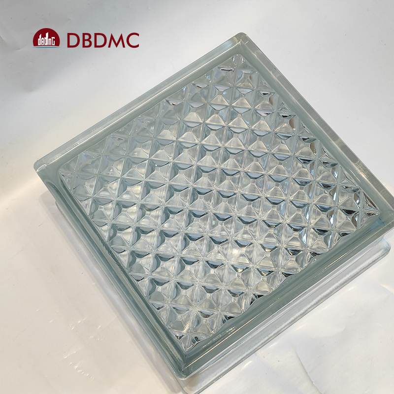 special size 12x12 inch large size decorative clear glass blocks/glass bricks for wall tile