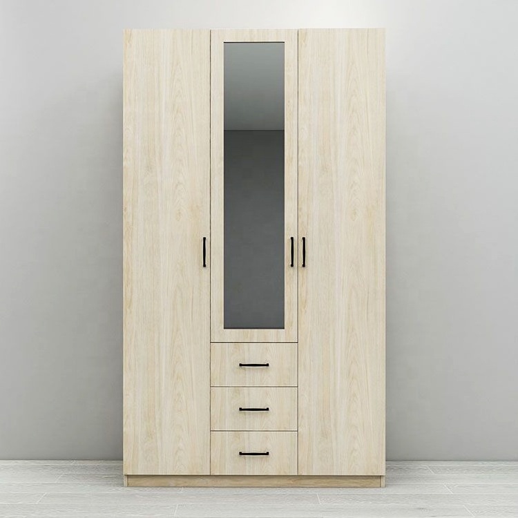 Factory Supply Professional Wardrobes Bedroom Closet Modern Design Wardrobes With Mirror and Doors