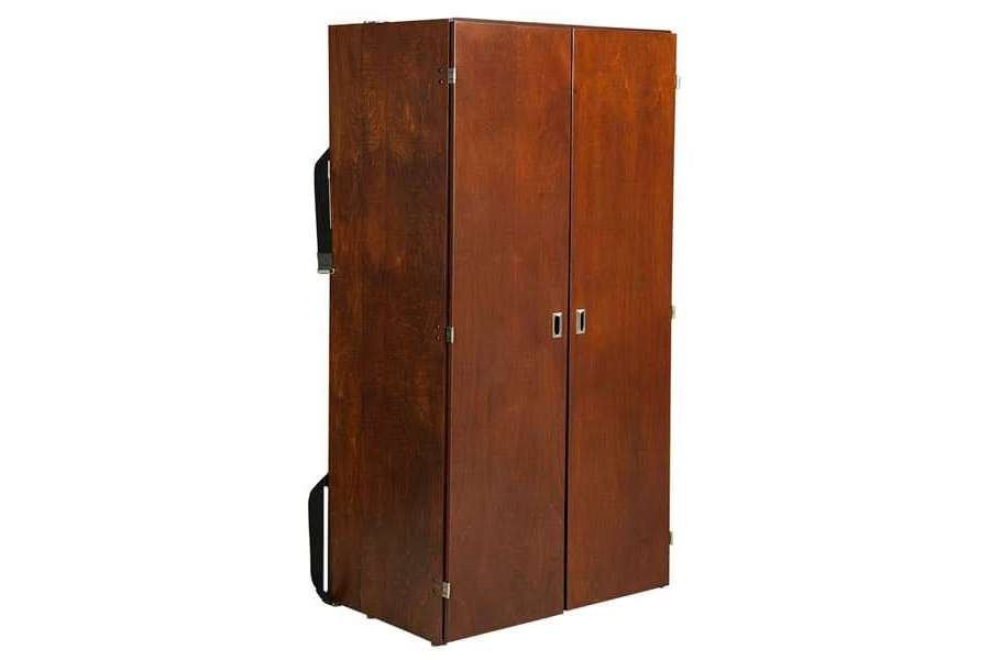 Factory Seller Closet Frame Cabinet Simple Folding Portable Wardrobe Locker Smart Lock Folding Wooden Wardrobes