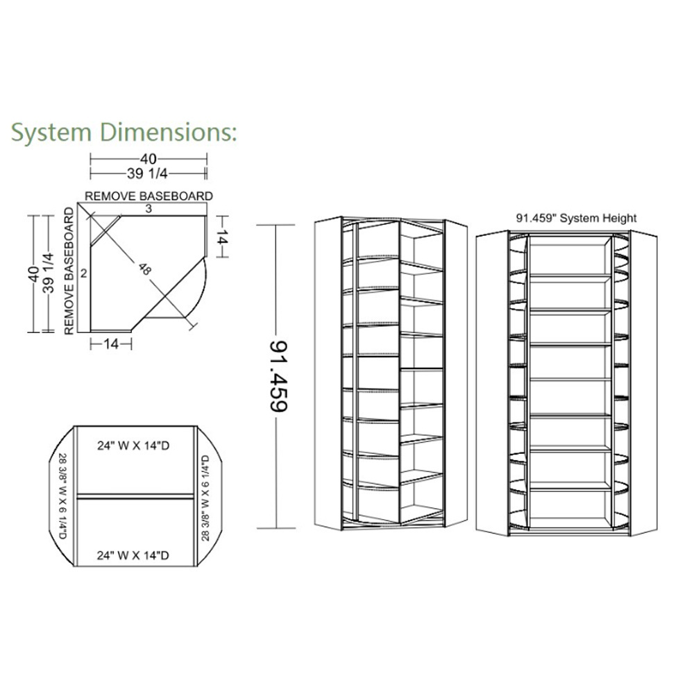 Eco-friendly material large closet shoe rack cabinet 360 degree revolving shoe storage cabinet