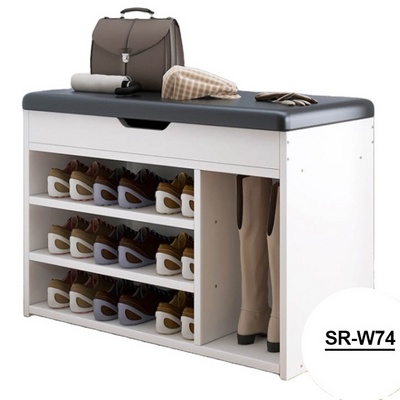 Home Entrance Large Capacity Entrance Cabinet Shoes Rack Nordic Shoe Replacement Stool Simple Modern Storage Wooden Shoe Cabinet