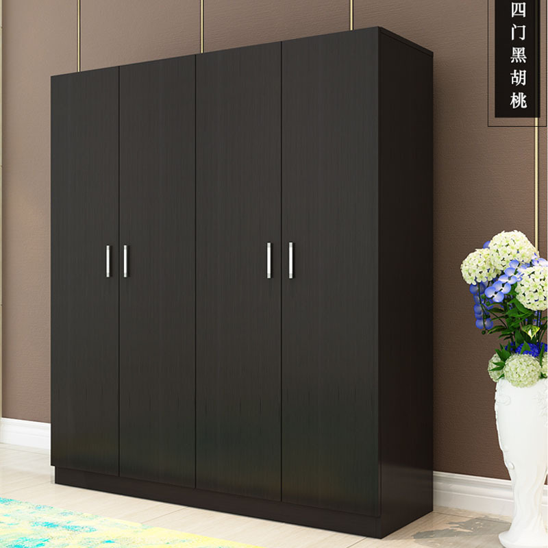 Wholesale modern cheap melamine faced MDF 3 door bedroom wardrobes design bedroom furniture price solid wood wardrobe