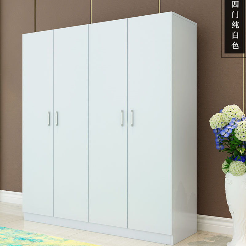 Wholesale modern cheap melamine faced MDF 3 door bedroom wardrobes design bedroom furniture price solid wood wardrobe