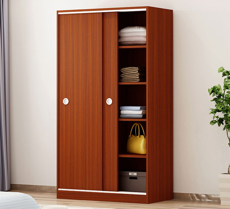 High Quality Modern Clothes Storage Cabinet With Sliding Door Simple Design Bedroom Wardrobe