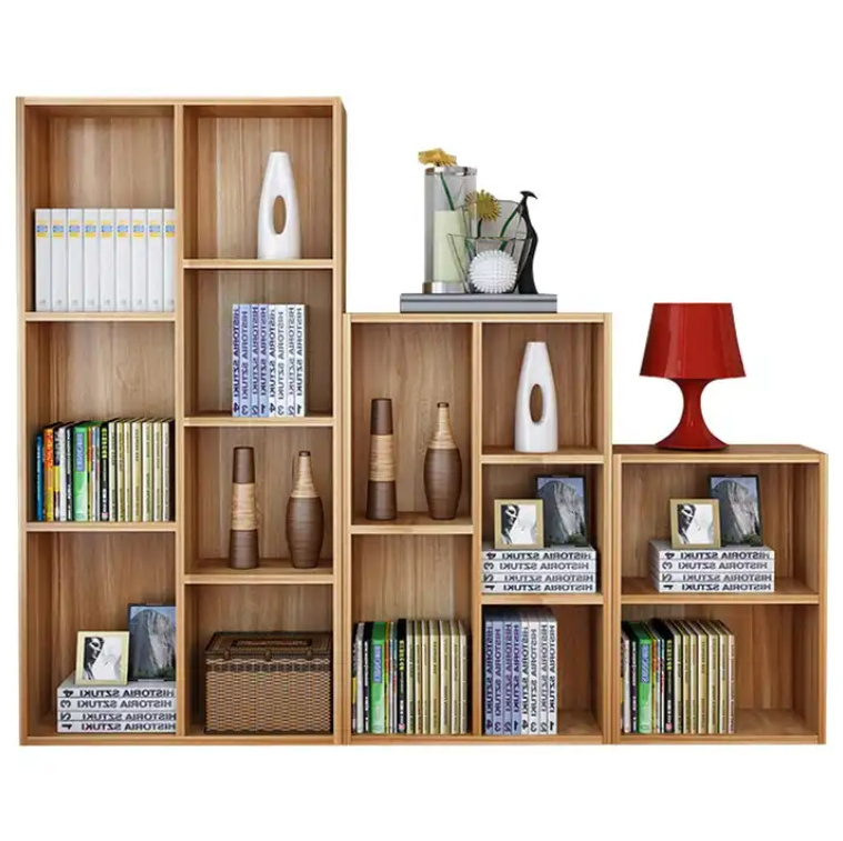 Cheap and High Quality Wooden Cabinet Bookcase for living room or bedroom