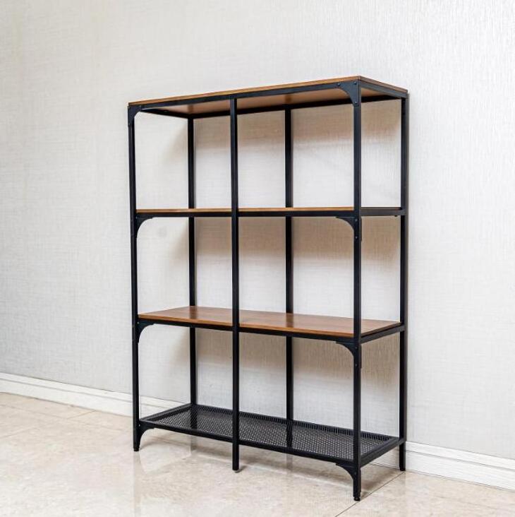 4 Tier Book Shelf Industrial Steel Ladder Bookshelf