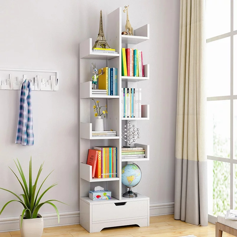 Hot sale high quality creative design modern tree shaped bookshelf