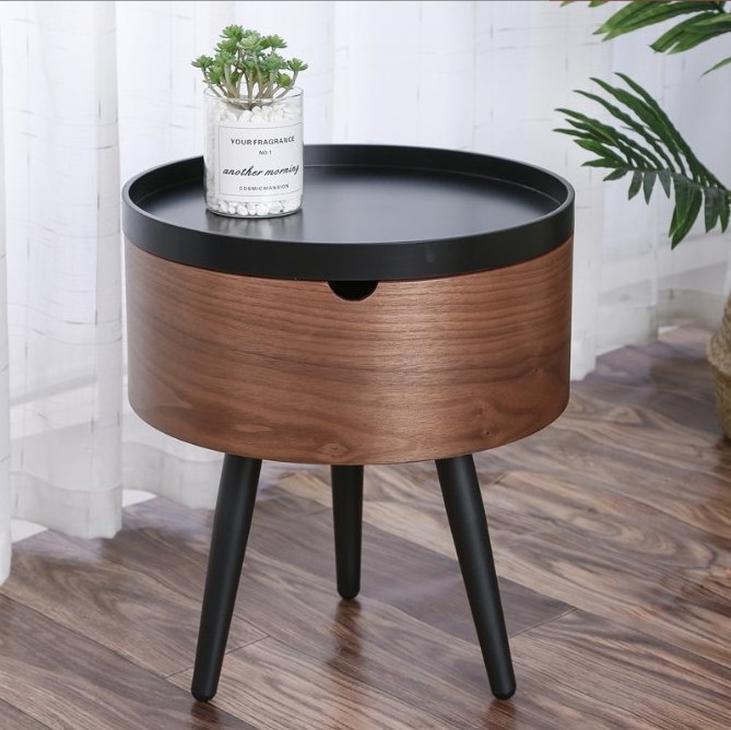 Custom Modern Bending Plywood Steam Bent Wood Parts Cutting Bendable Luxury Round Plywood Coffee Table