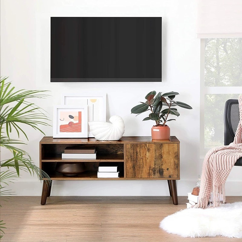 Modern And Contracted Decorations Living Room Furniture Wooden New Model Tv Rack Cabinet With Showcase and Living Room