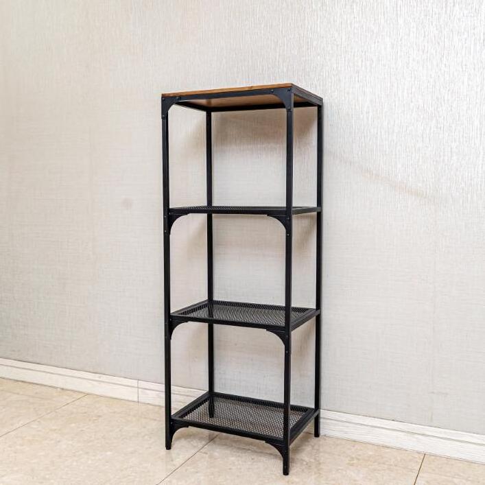 4 Tier Book Shelf Industrial Steel Ladder Bookshelf