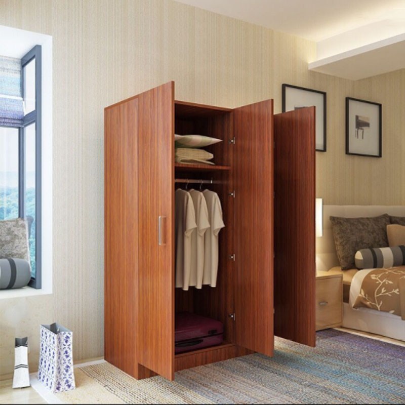 modern bedroom sets mirror door wooden cheap wardrobe closet