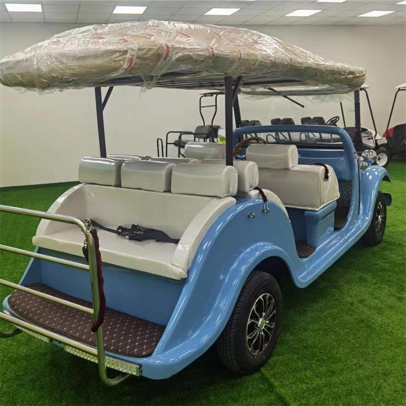 factory manufacture Electric Tourist Sightseeing Car/Battery Operated Classic Retro Car customized vintage car