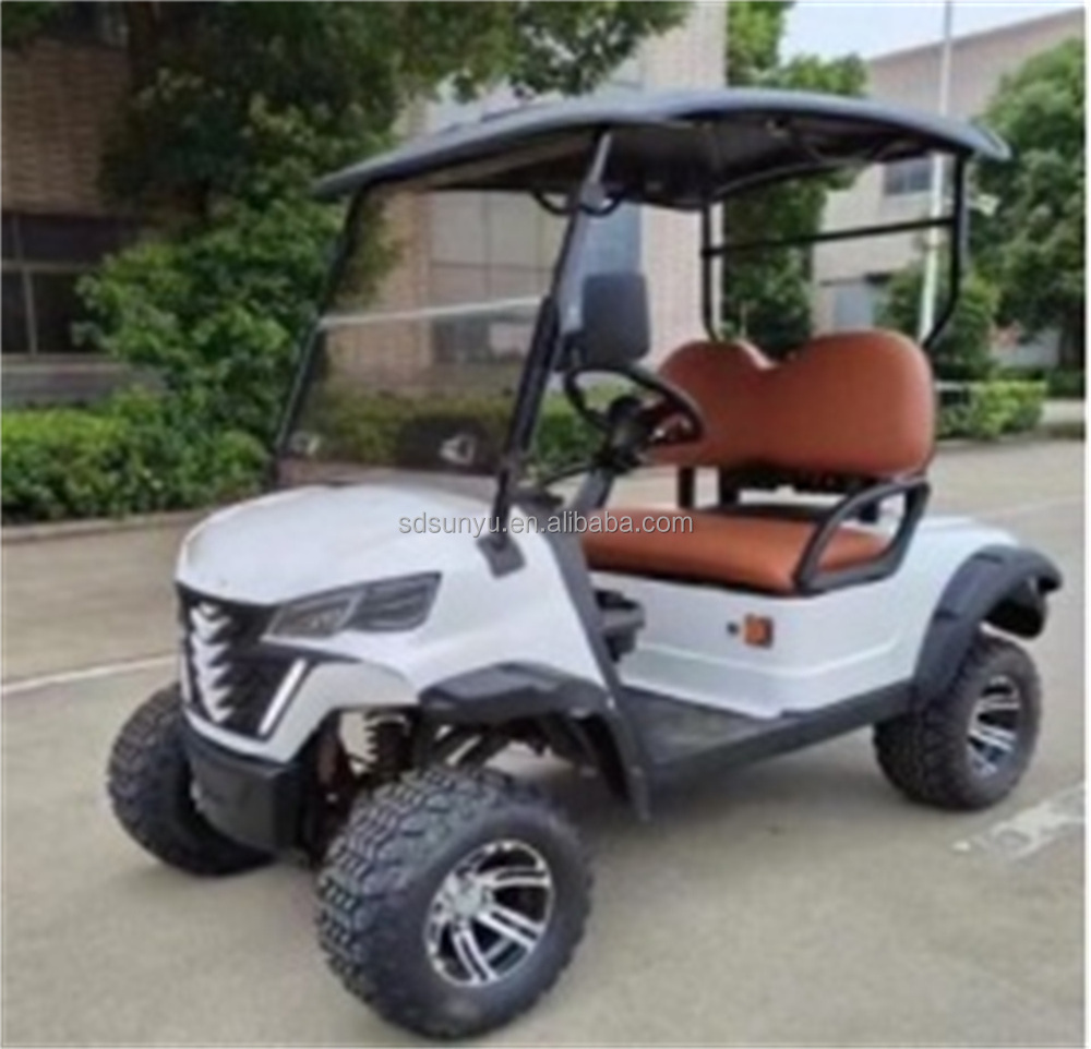 SUNYU 4x4 Atvs Adult Golf Cart Parts Car with Pick-Up Passenger Features for Station Use Gasoline Golf Carts for Golf Club