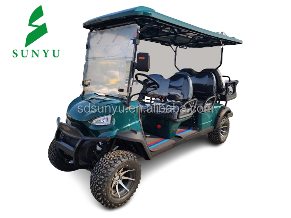 CE certificate  long range 4 wheel club drive lithium electric golf scooter factory directly shipped golf buggy