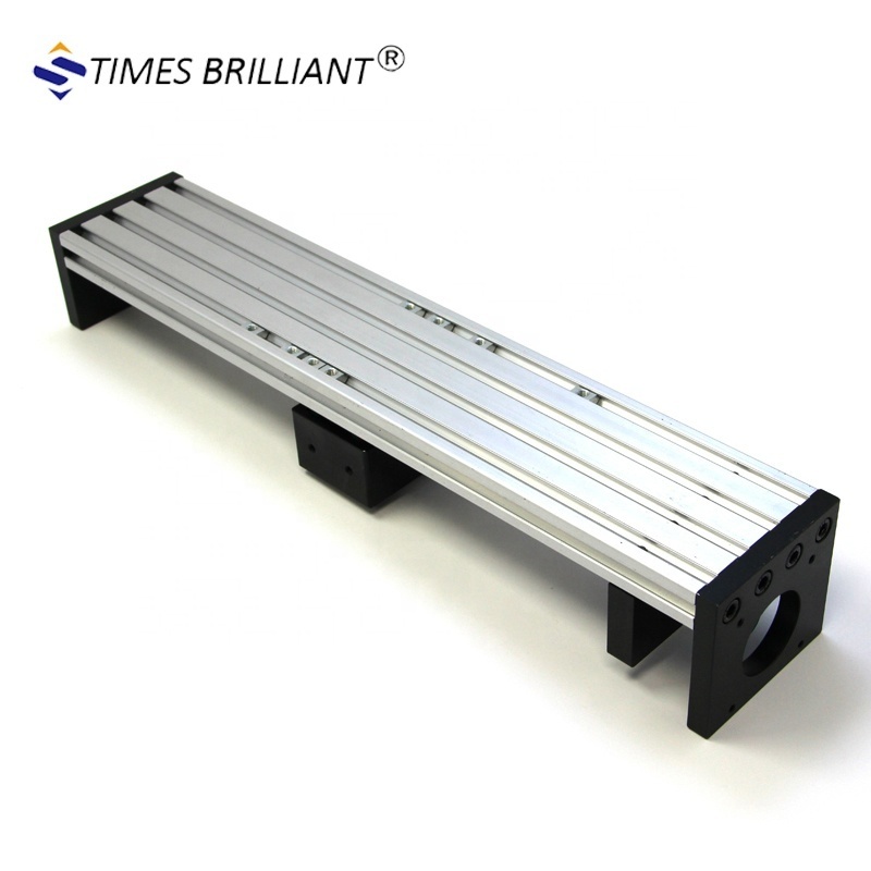 Low price 100kg horizontal heavy load aluminium 300mm stroke steel ball screwr linear guide rail for cnc cutting drilling