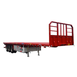 Truck Trailer 40 ft Flatbed Semi Trailer