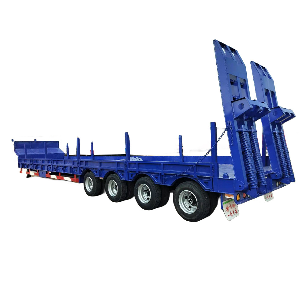 Truck Trailer 40 ft Flatbed Semi Trailer