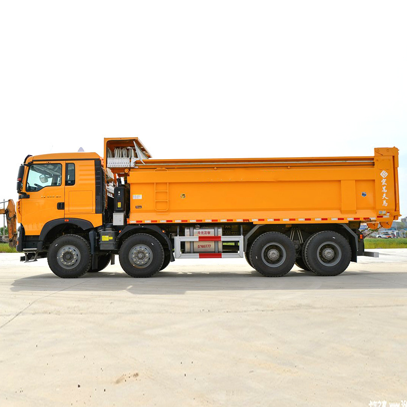 Sinotruk 25 Tons 6x4 Dump Truck Camera 12 Heavy Truck  Howo Dump Truck for Sale 371HP 440Hp 10 Wheeler Tipper New Manual 8*4