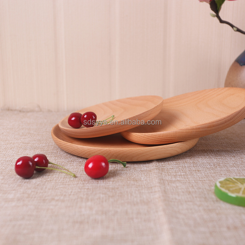 Amazon Hot Sale Drink ware Wood Serving Tray Wholesale Handle Wooden Tray For Wedding Party & Restaurant Serving Tray