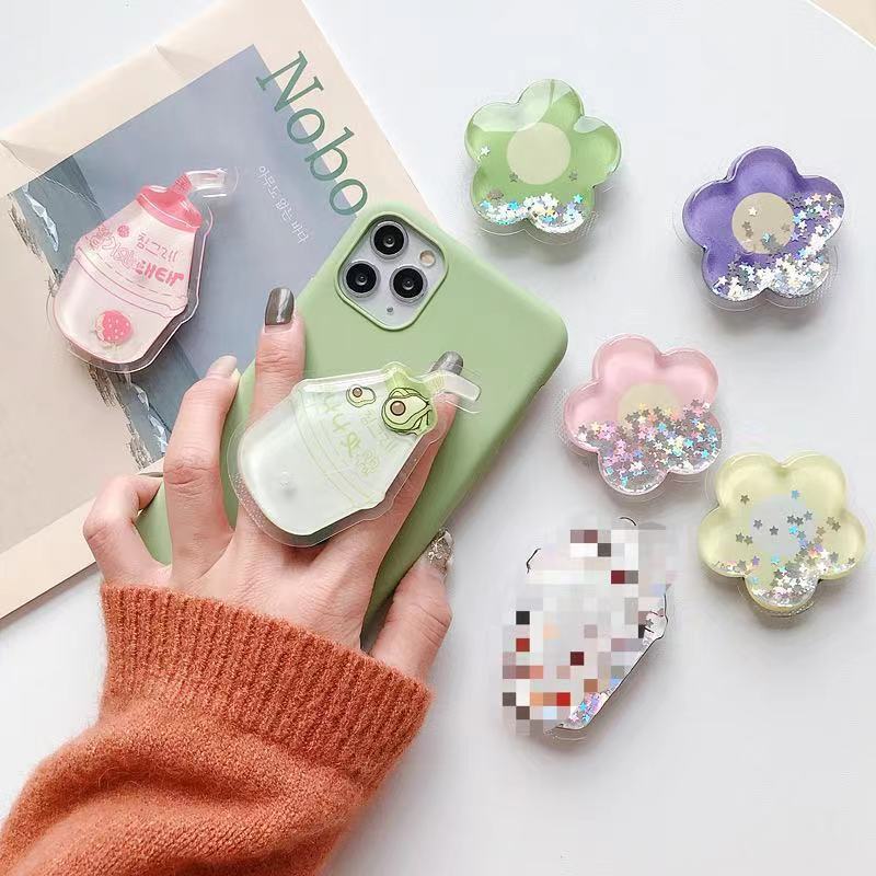 Cartoon Cute Animal Folding Mobile Phone Grip Holder Socket Pocket Support for Pone Finger Ring Griptok Expanding Stand