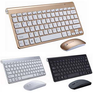 2.4G Wireless Keyboard and Mouse Mini Keyboard Mouse Combo Set For Notebook Laptop Mac Desktop PC Computer Smart TV PS4