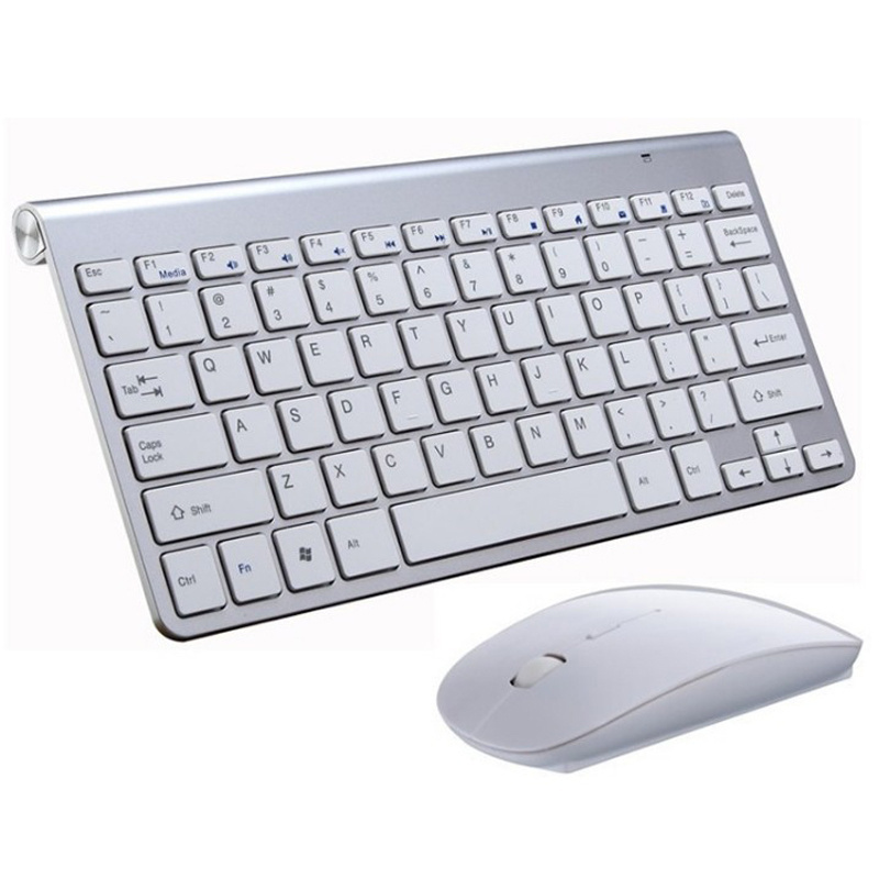 2.4G Wireless Keyboard and Mouse Mini Keyboard Mouse Combo Set For Notebook Laptop Mac Desktop PC Computer Smart TV PS4