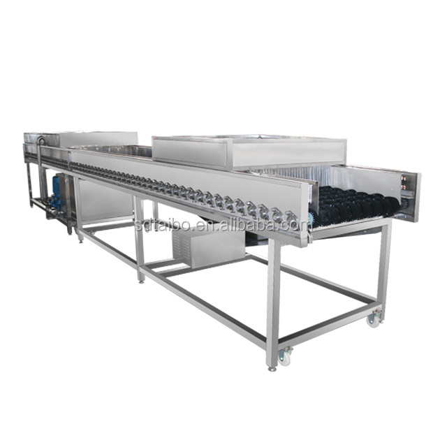 Potato Carrot Orange  Washing Drying Waxing Grading Machine for Production Line