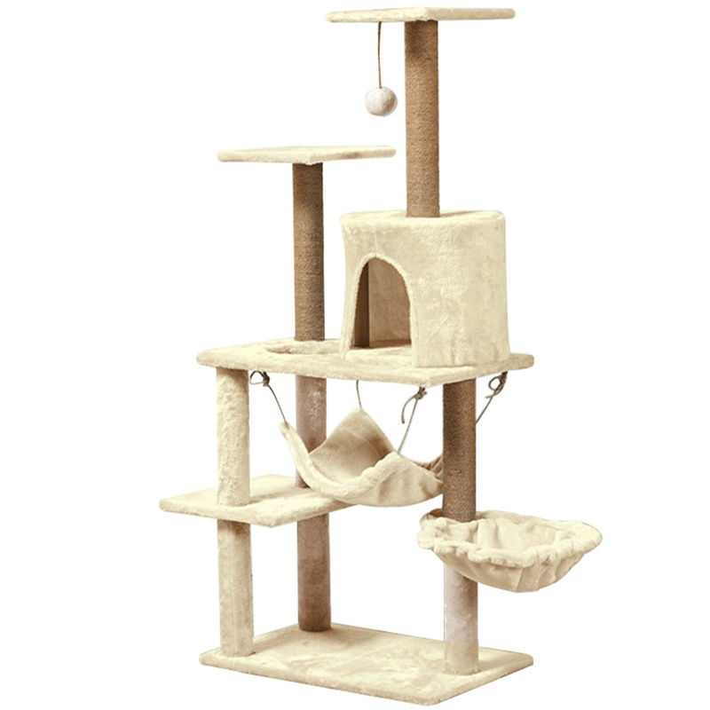 Pet Product Cat Climbing Frame Sisal Cat Scratching Board Scratching Post Cat Tree