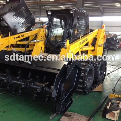 skid loader forest mulcher  skid steer forest mulcher skid steer mulcher  forestry