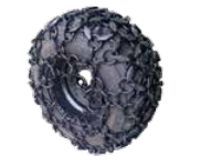 skid steer tire chain steel track