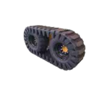 skid steer tire chain steel track