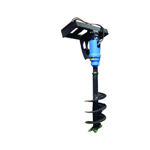 hydraulic earth auger hydraulic auger for skid steer loader