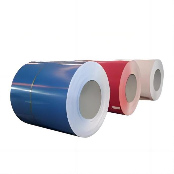 0.6mm Color coated galvanized metal ppgi prepainted galvanised steel sheet in coil for South Afrcia