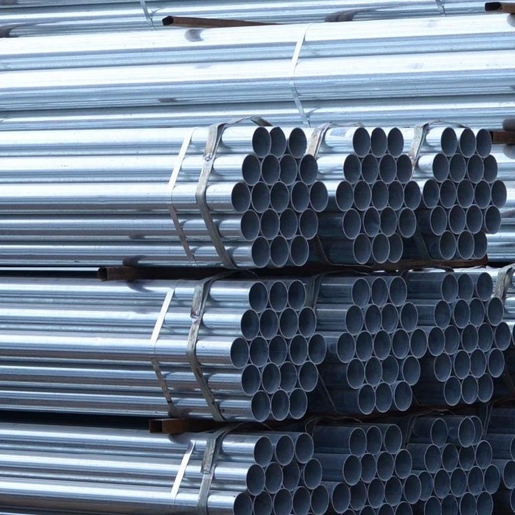 MS Steel ERW Carbon ASTM A53 Galvanized Iron Pipe Welded Sch40 pipe galvanized steel For Building Material