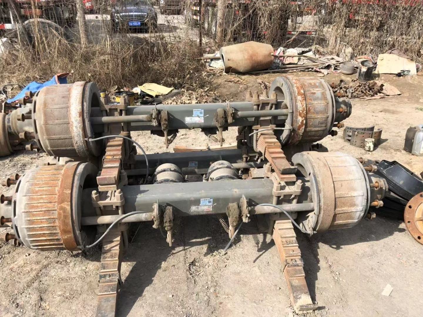 used semi-trailer axle FUWA alxe for sale