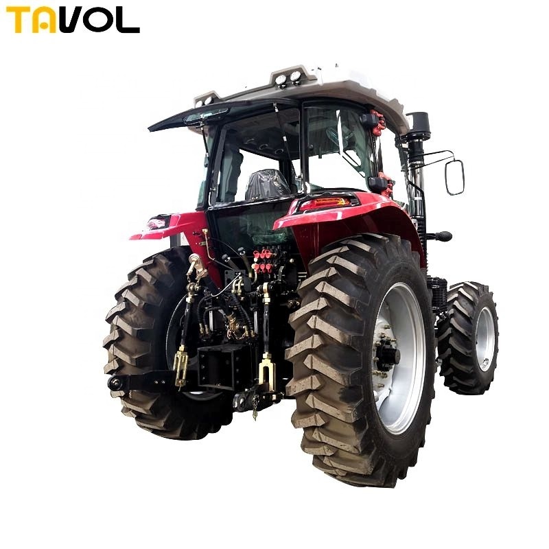 Chinese TAVOL micro agricultural tractors 60hp 90hp 100hp 140hp 160hp 200hp 240hp 4WD farm tractor